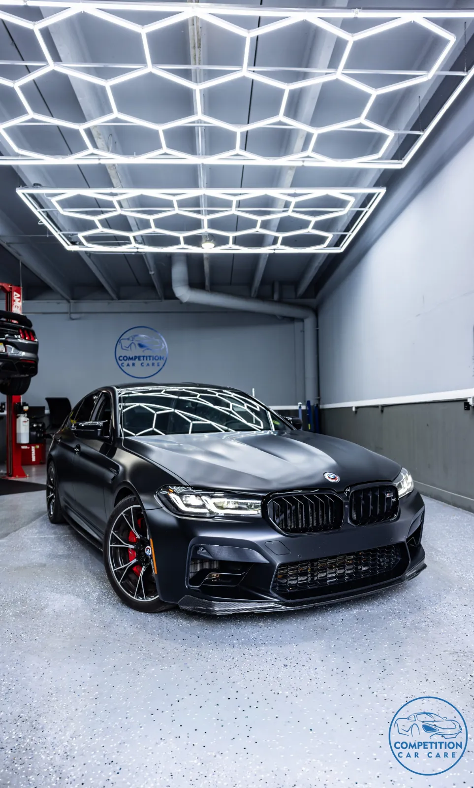 BMW M5 Competition — major service